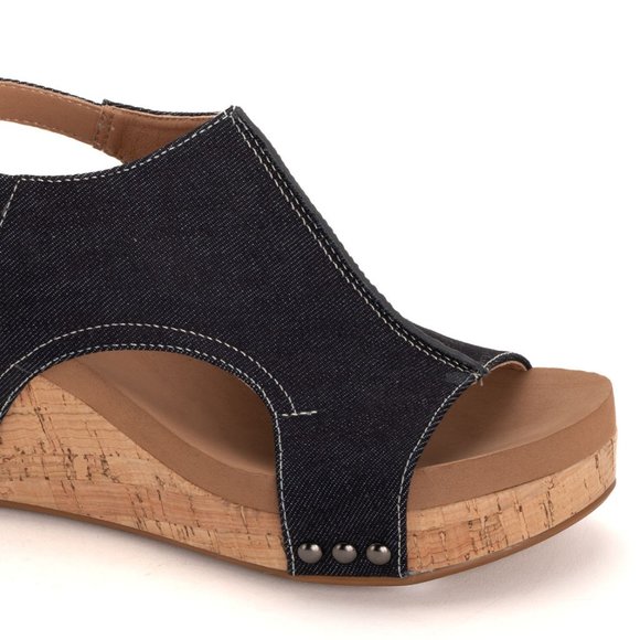 Corkys Shoes Corkys Carley Dark Denim Poshmark